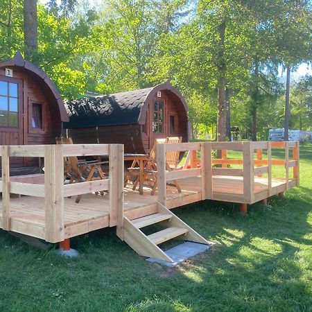Campingplatz Koberbachtalsperre - Campingfass Mieten Langenbernsdorf Экстерьер фото